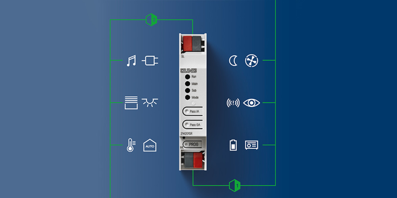 KNX Bereichs- und Linienkoppler bei Freitag-Elektro in Münchsteinach